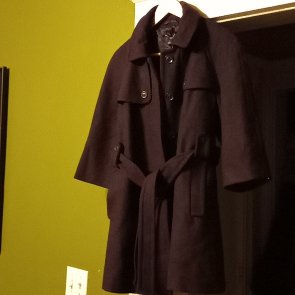 Gap Woman's  Wool Blend 3/4 Sleeve Peacoat Jacket - Picture 1 of 6